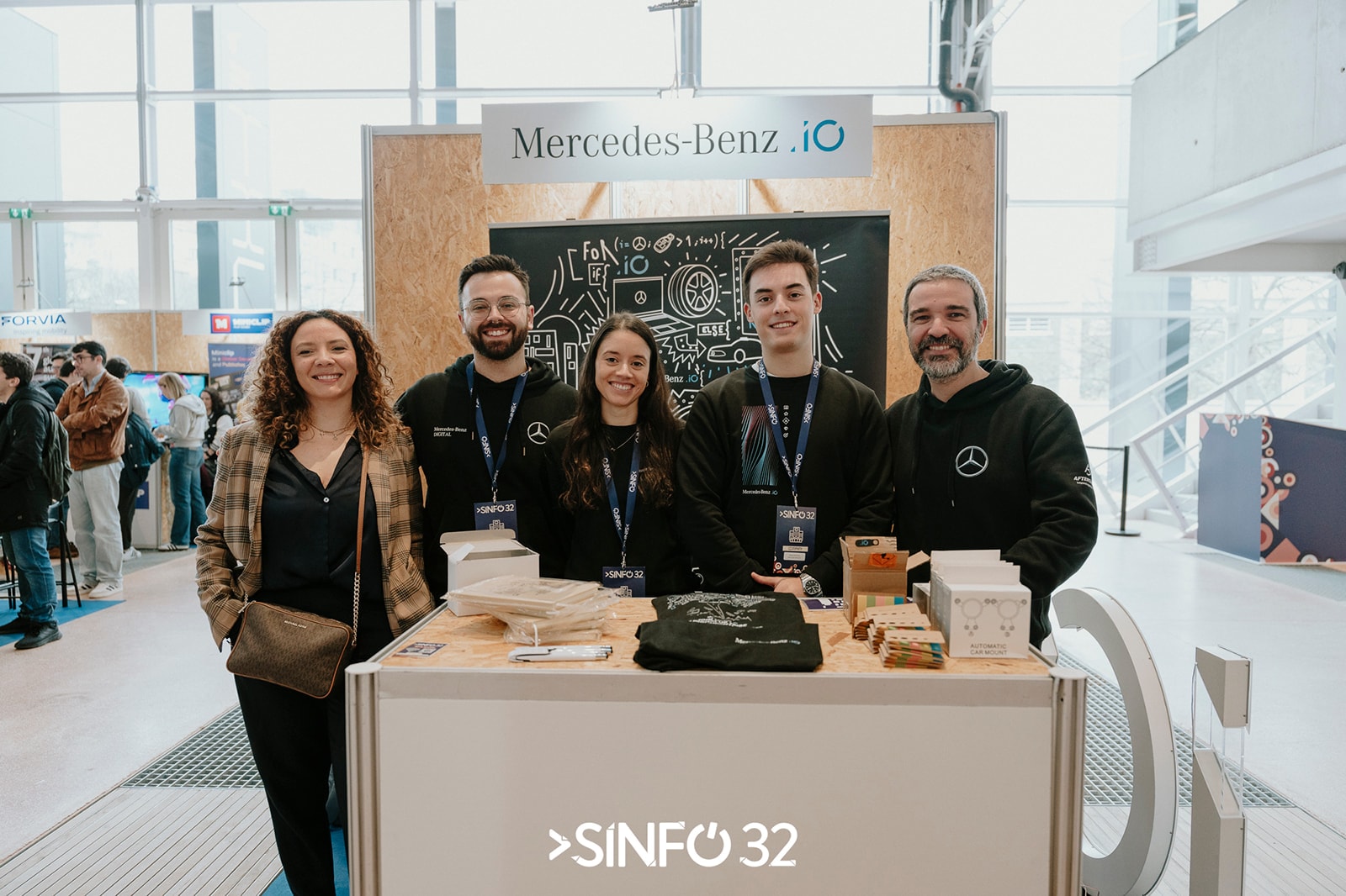 Representing Mercedes-Benz.io at SINFO: A Journey of Learning, Collaboration, and Connection